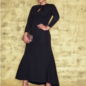 Eloquii Keyhole Neckline Gown